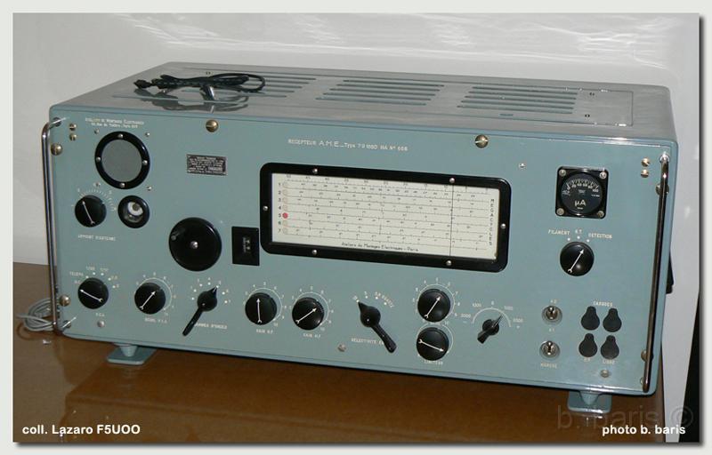 AME 011.jpg - Récepteur à double changement de fréquence (1.600/80 kHz) 7 gammes